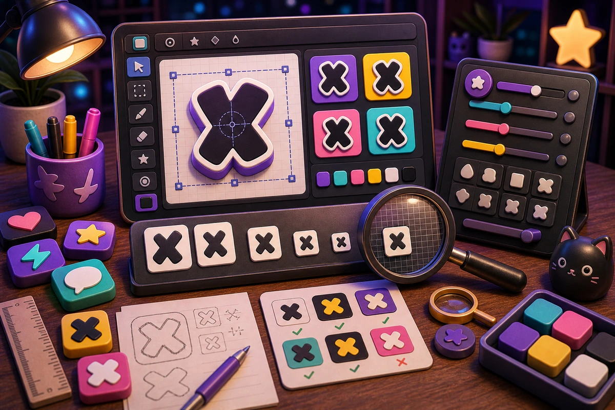 Make Text Emojis Readable at 32px illustration